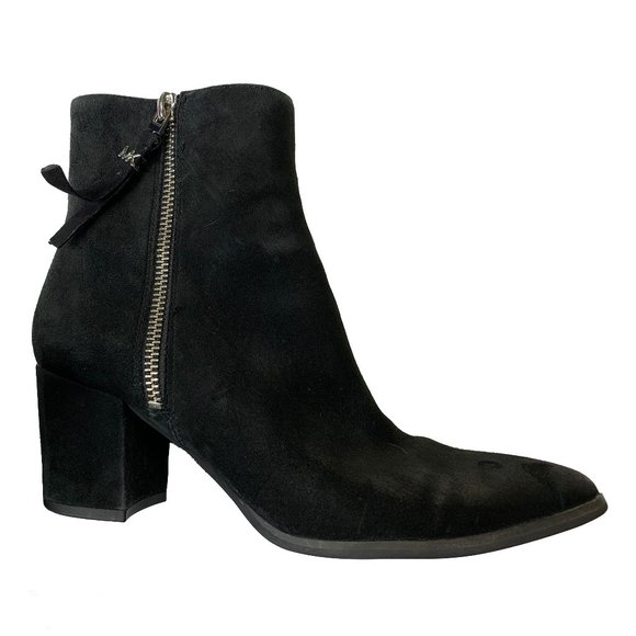 MICHAEL Michael Kors Shoes - Michael Kors Black Dawson Suede Ankle Boot 5.5 US